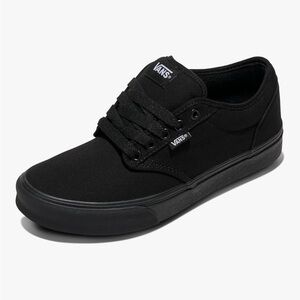 Vans Atwood All-Black Canvas Sneakers